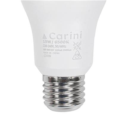 หลอด LED CARINI A60 ECOLIFE2 15 วัตต์ DAYLIGHT E27 (แพ็ก 4 ชิ้น)_2