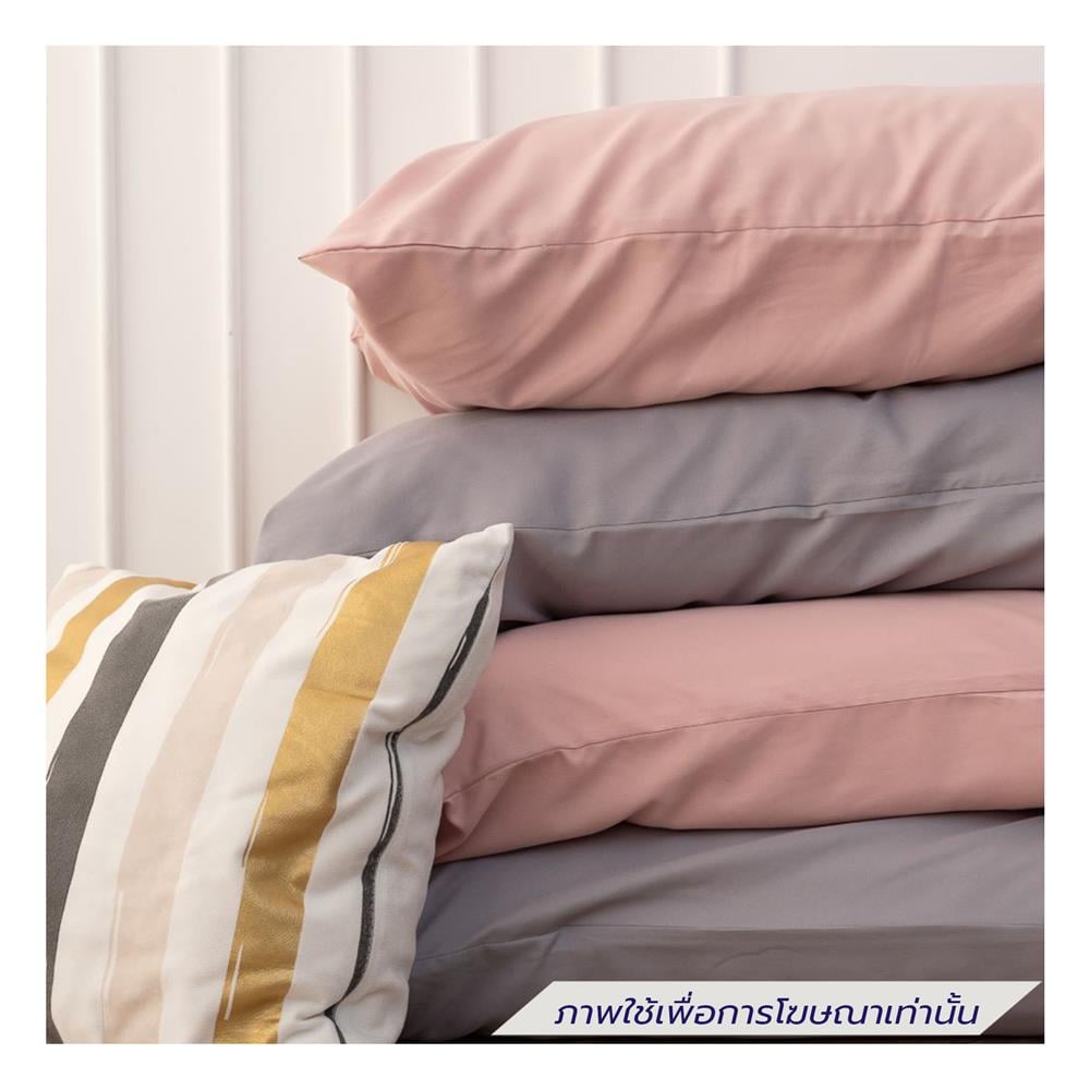 ชุดผ้าปูที่นอน 3.5 ฟุต (ชุด 4 ชิ้น) SANTA BEDDING สี GREY/PINK