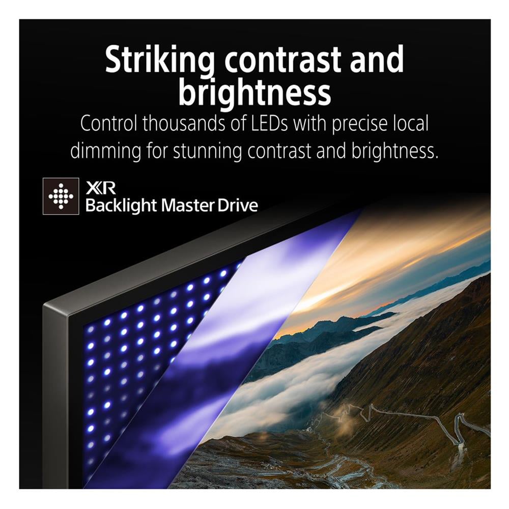ทีวีมินิแอลอีดี 65 นิ้ว SONY (4K, MINI LED (QLED), GOOGLE TV) BRAVIA 5 K-65XR50