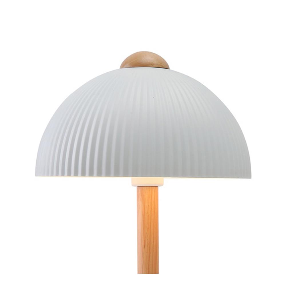 ไฟตั้งโต๊ะ CARINI MT24081L สีขาว/ลายไม้