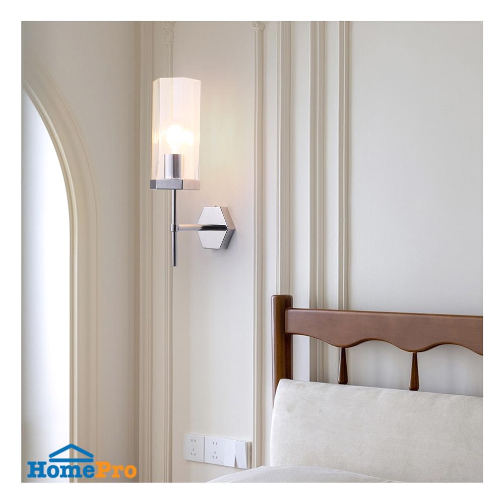 ไฟกิ่งภายใน CARINI MB24343 สีใส/เงิน 1 หัว