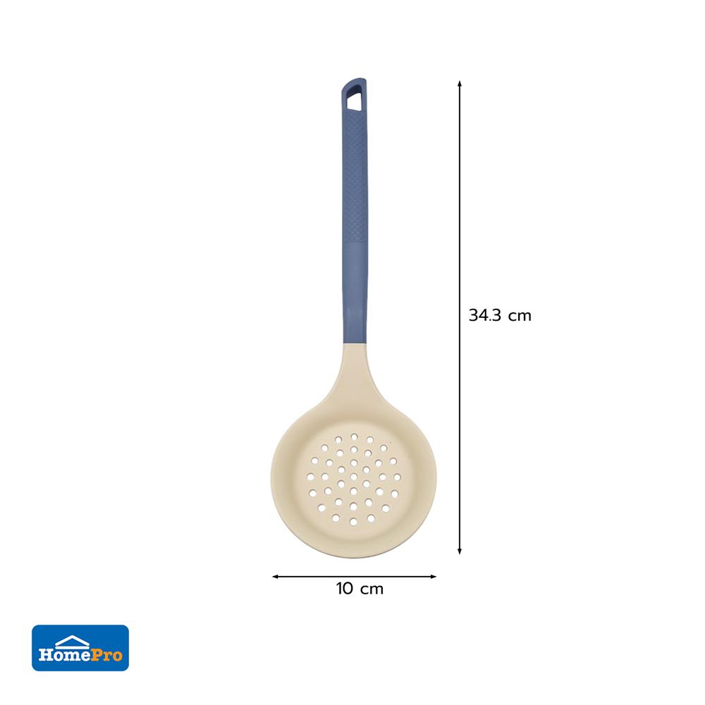 กระบวยมีรูซิลิโคน KECH HZX-GN004 สีคราม/ครีม