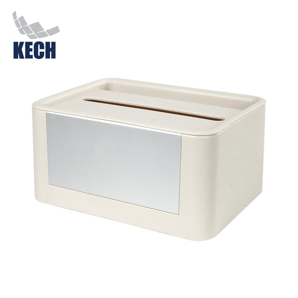 กล่องทิชชู่แผ่น KECH SILBERY SIZE S
