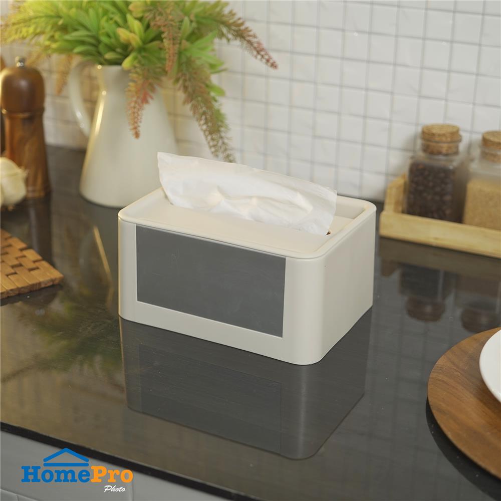 กล่องทิชชู่แผ่น KECH SILBERY SIZE S