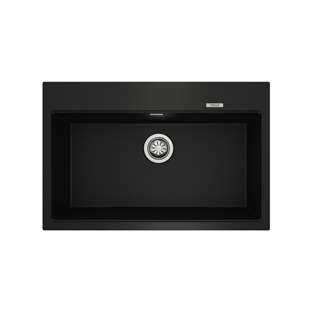 ซิงค์ฝัง 1 หลุม TEKA LOTUS 80 L-TG 1B สีดำ