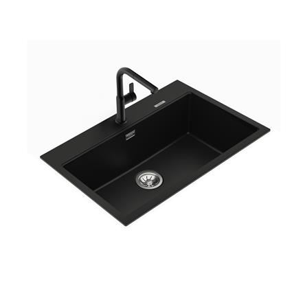 ซิงค์ฝัง 1 หลุม TEKA LOTUS 80 L-TG 1B สีดำ_2