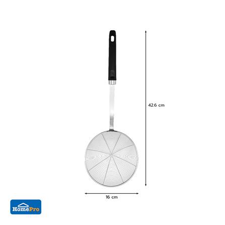 กระชอนสเตนเลส KECH WSD-0992 สีดำ/สเตนเลส_3