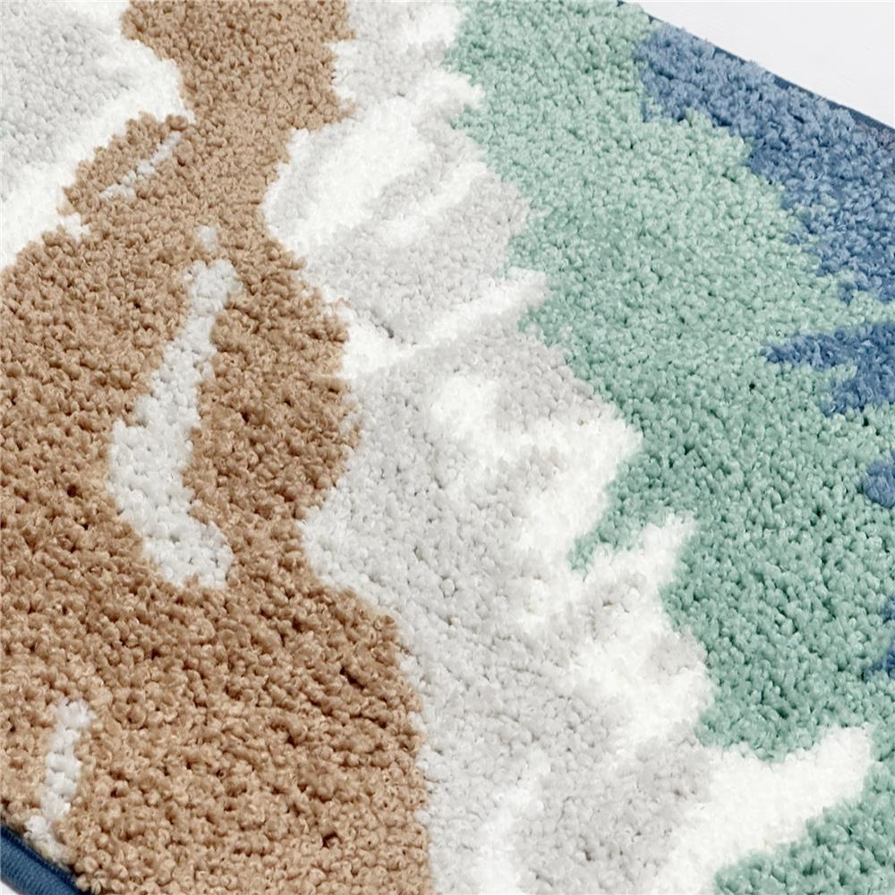 พรม HOME LIVING STYLE AQUA 45x70 ซม. สีน้ำเงิน