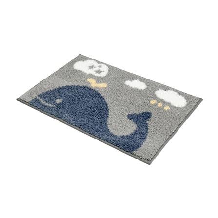 พรม HOME LIVING STYLE WHALE 45x70 ซม. สีเทา_5