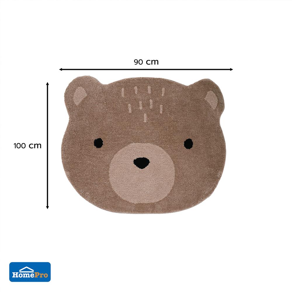 พรม SNAZZ LITTLE-B 90x100 ซม. สีน้ำตาล