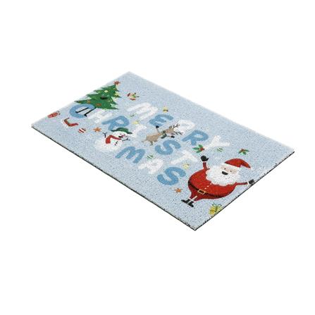 พรมเช็ดเท้าดักฝุ่น HOME LIVING STYLE MRC 45X75 ซม. สีฟ้า_7