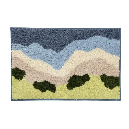 พรม HOME LIVING STYLE SAND 45x70 ซม. สีน้ำเงิน_0