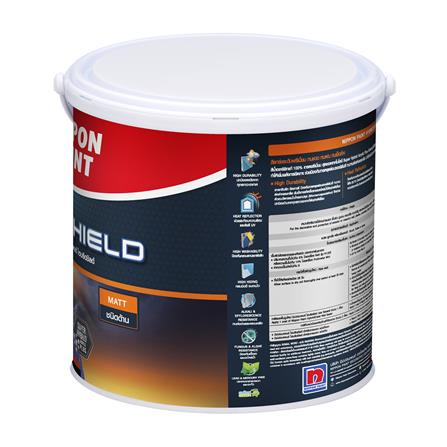 สีน้ำทาภายนอก ชนิดด้าน NIPPON PAINT HYBRIDSHIELD BASE B 1 แกลลอน_2