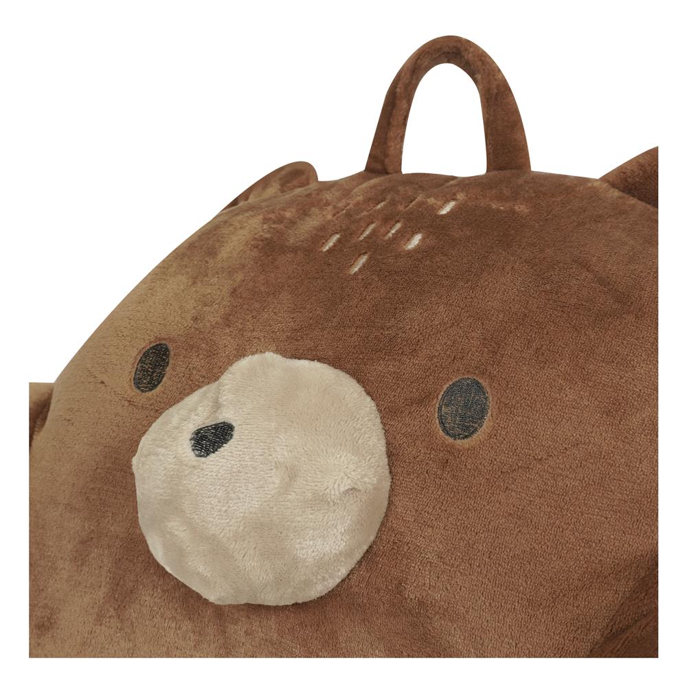 เบาะรองหลัง SNAZZ LITTLE-B 13X29 นิ้ว สีน้ำตาล