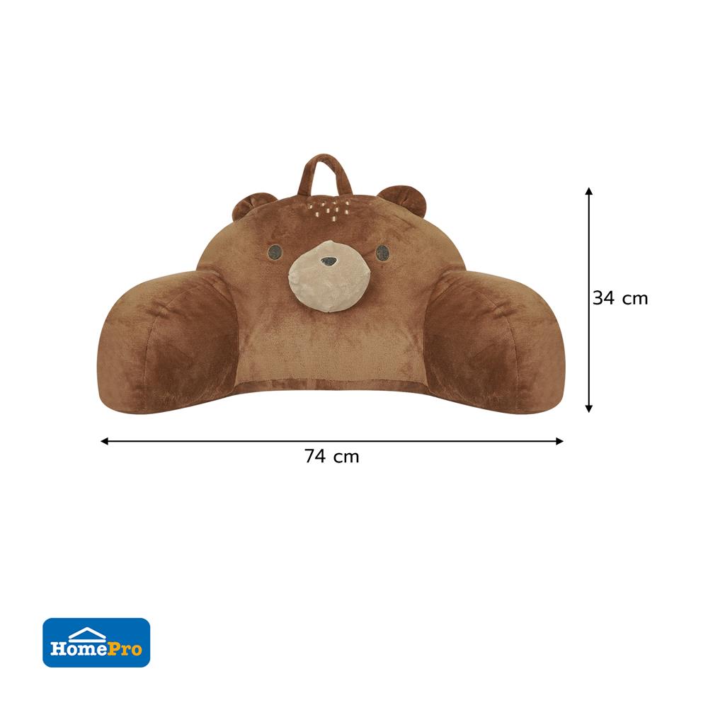 เบาะรองหลัง SNAZZ LITTLE-B 13X29 นิ้ว สีน้ำตาล