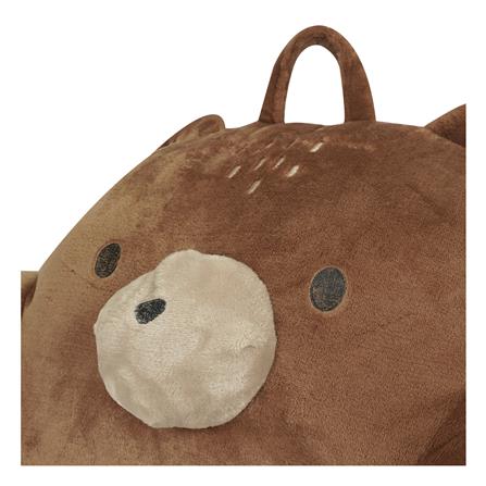 เบาะรองหลัง SNAZZ LITTLE-B 13X29 นิ้ว สีน้ำตาล_3