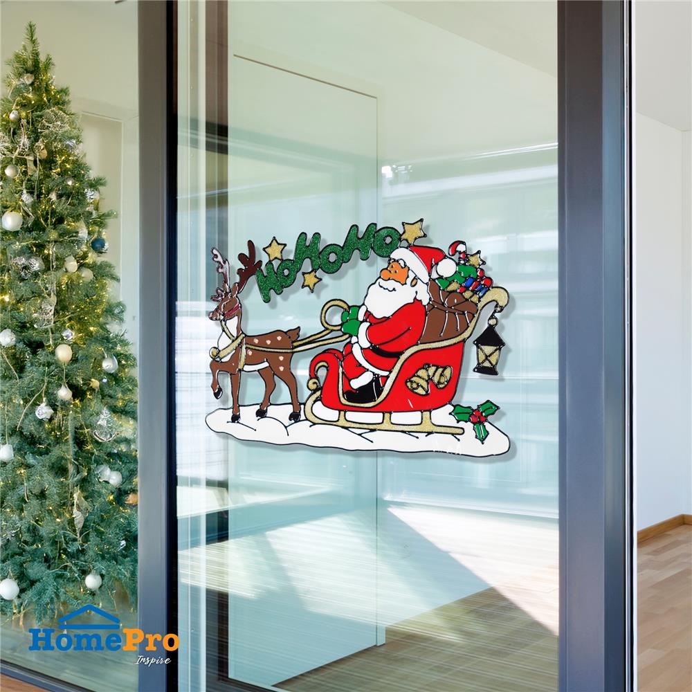 สติ๊กเกอร์ D.I.Y HOME LIVING STYLE HO HO 43x39 ซม.