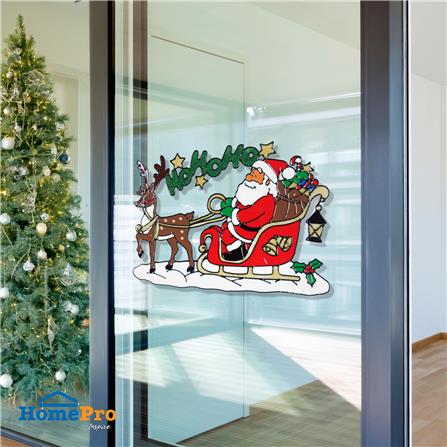 สติ๊กเกอร์ D.I.Y HOME LIVING STYLE HO HO 43x39 ซม._2