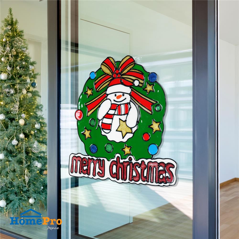 สติ๊กเกอร์ D.I.Y HOME LIVING STYLE SNOW 43x47 ซม.