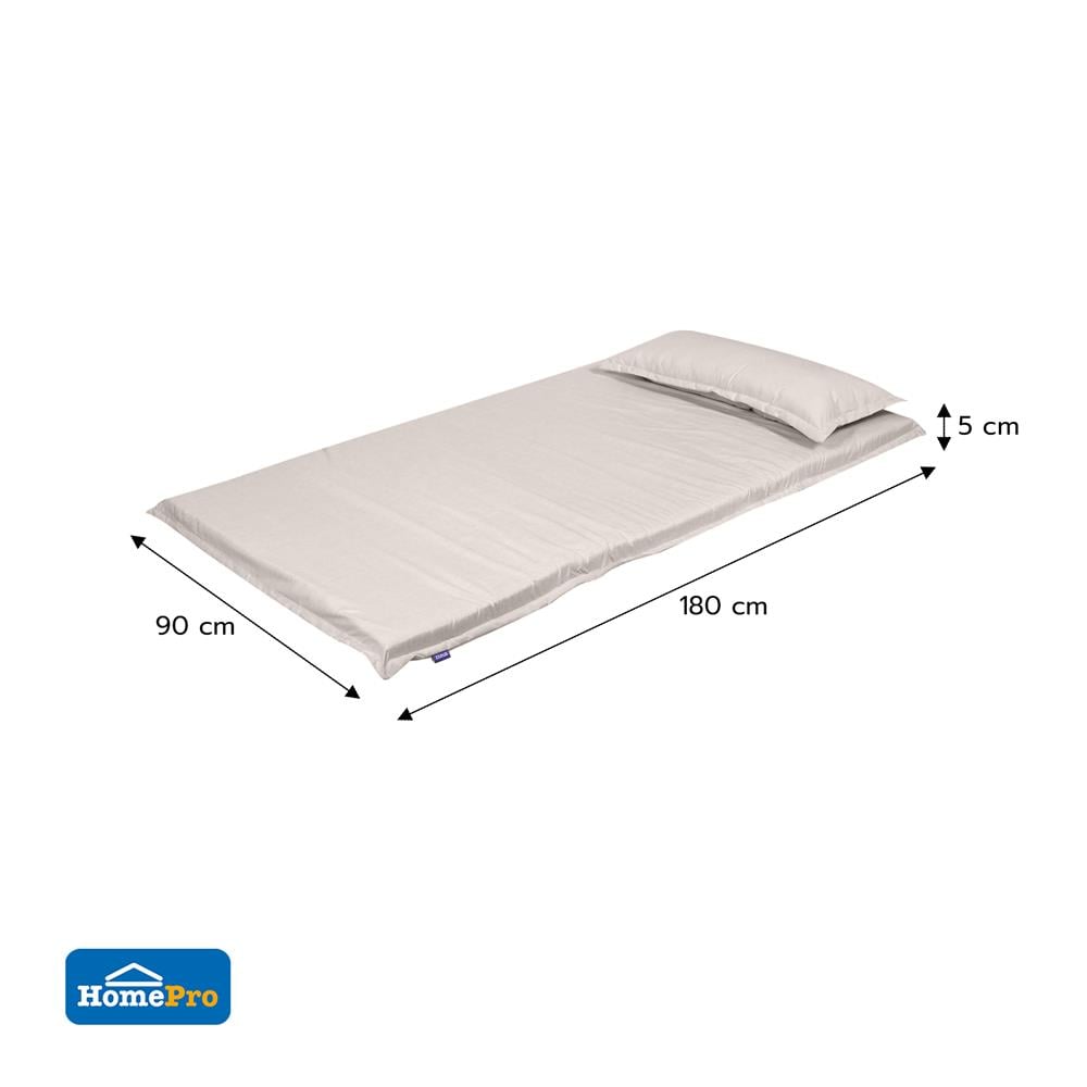 ที่นอนปิกนิก SNAZZ SERENO 90x180 ซม. สี KHAKI