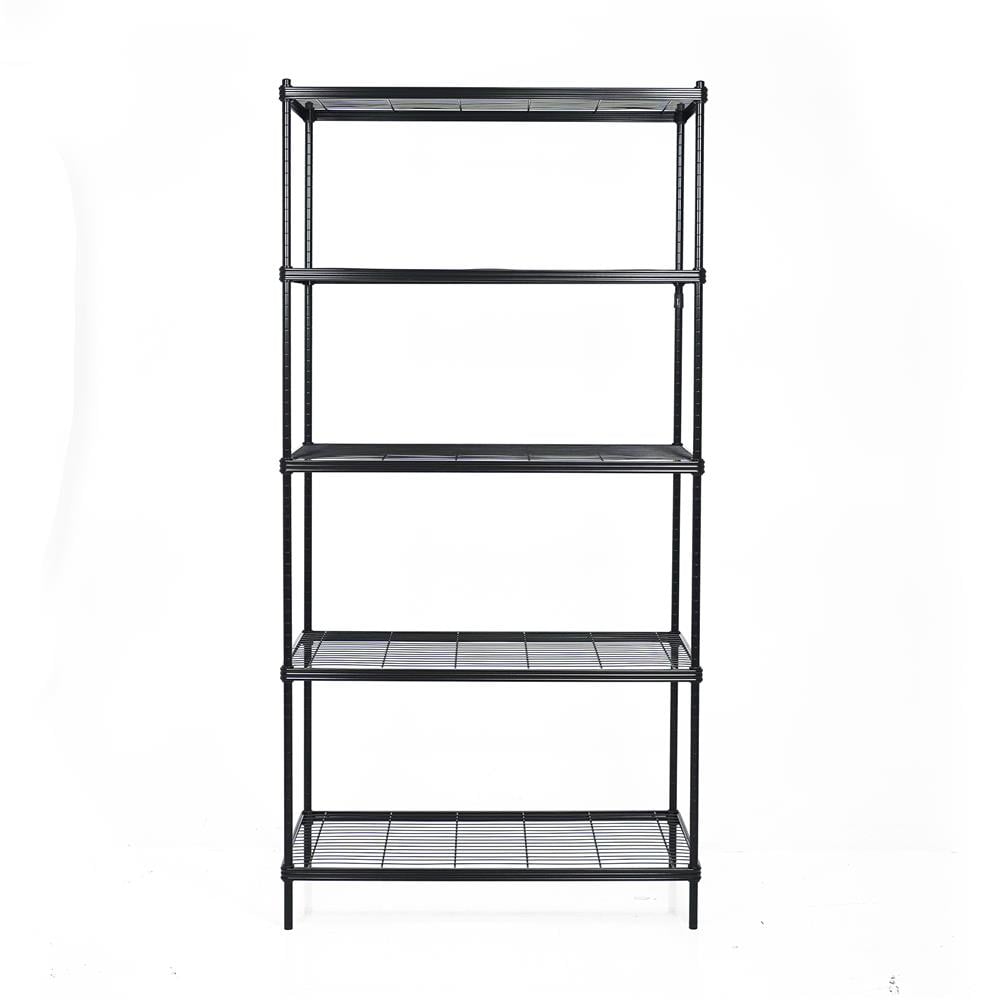 ชั้นวางของ 5 ชั้น FURDINI LINEAR 90 ซม. สีดำ