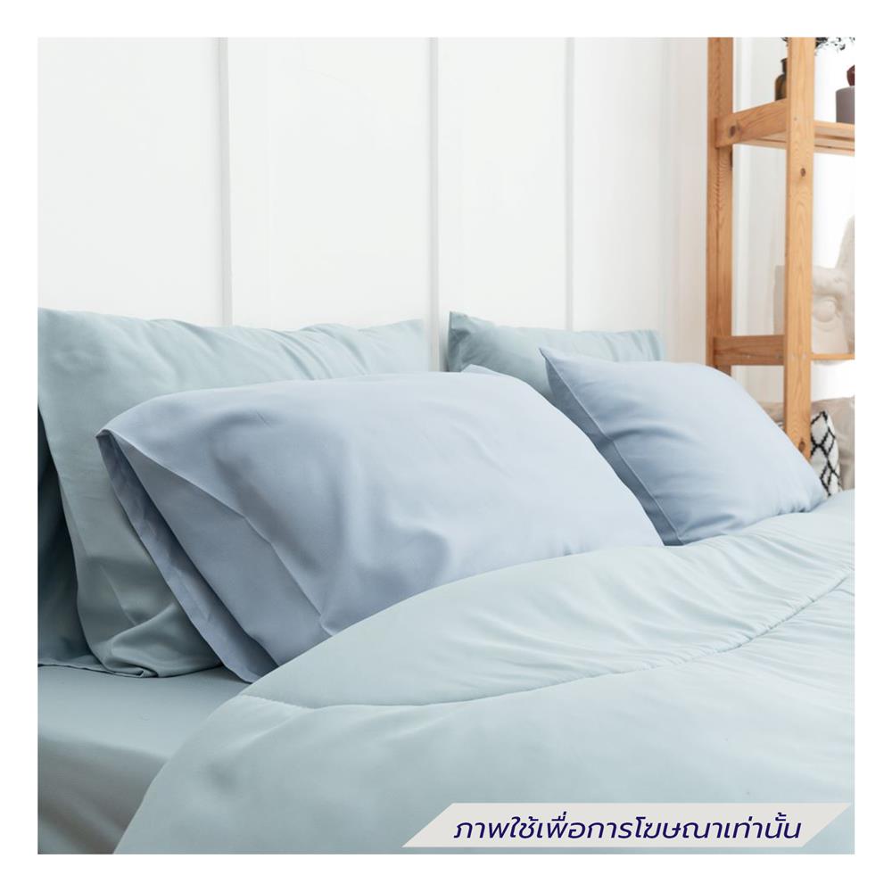ชุดผ้าปูที่นอน 3.5 ฟุต (ชุด 4 ชิ้น) SANTA BEDDING GREEN/LIGH BLUE