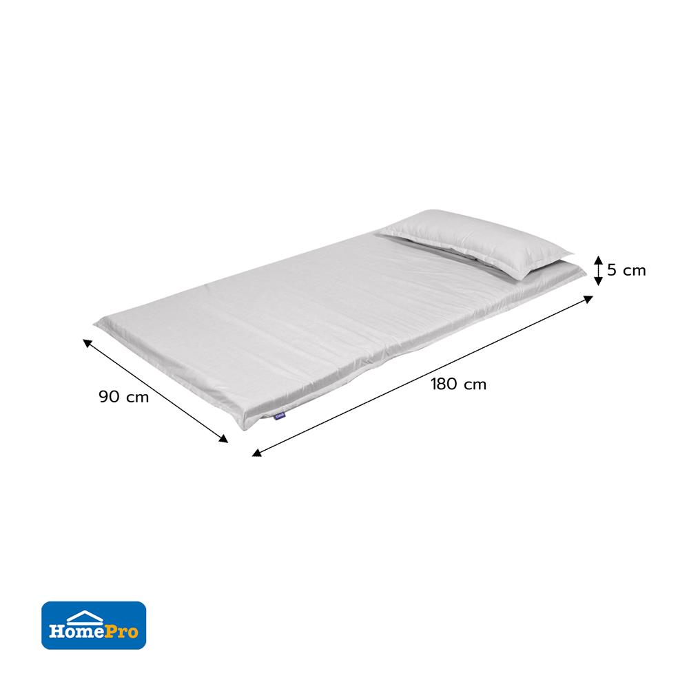 ที่นอนปิกนิก SNAZZ SERENO 90x180 ซม. สี LIGHT GREY