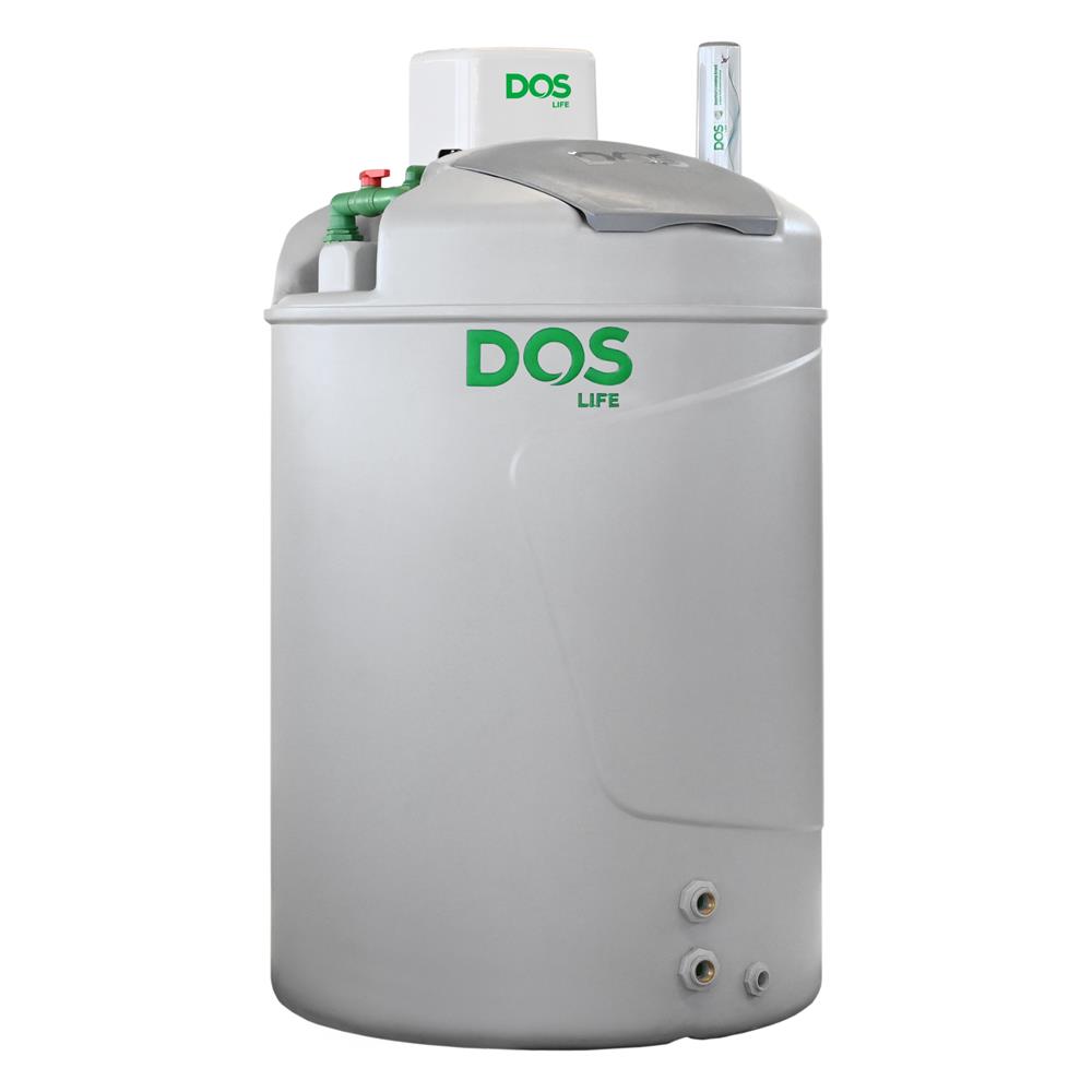ถังเก็บน้ำ DOS WATER PAC DX5 1000 ลิตร+ปั๊ม MITSUBISHI EP155R2 150 วัตต์+เครื่องกรองน้ำใช้ DUPONT สีเทา