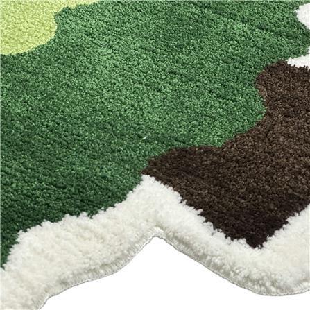 พรม HOME LIVING STYLE X-MAS TREE 75x90 ซม. สีเขียว_3