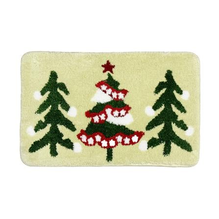 พรม HOME LIVING STYLE TRIPLE TREE 45x70 ซม. สีเขียว_0