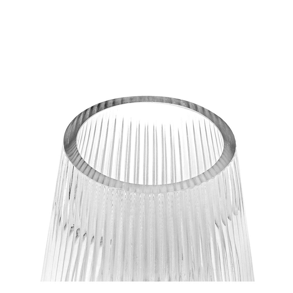 ของตกแต่ง แจกันแก้ว HOME LIVING STYLE VENUS 13.5x15 ซม. สีใส