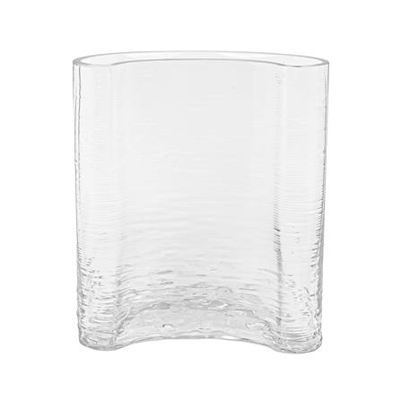 ของตกแต่ง แจกันแก้ว HOME LIVING STYLE HELEN 16.7x19.5 ซม. สีใส_0