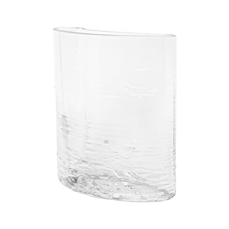 ของตกแต่ง แจกันแก้ว HOME LIVING STYLE HELEN 16.7x19.5 ซม. สีใส_1