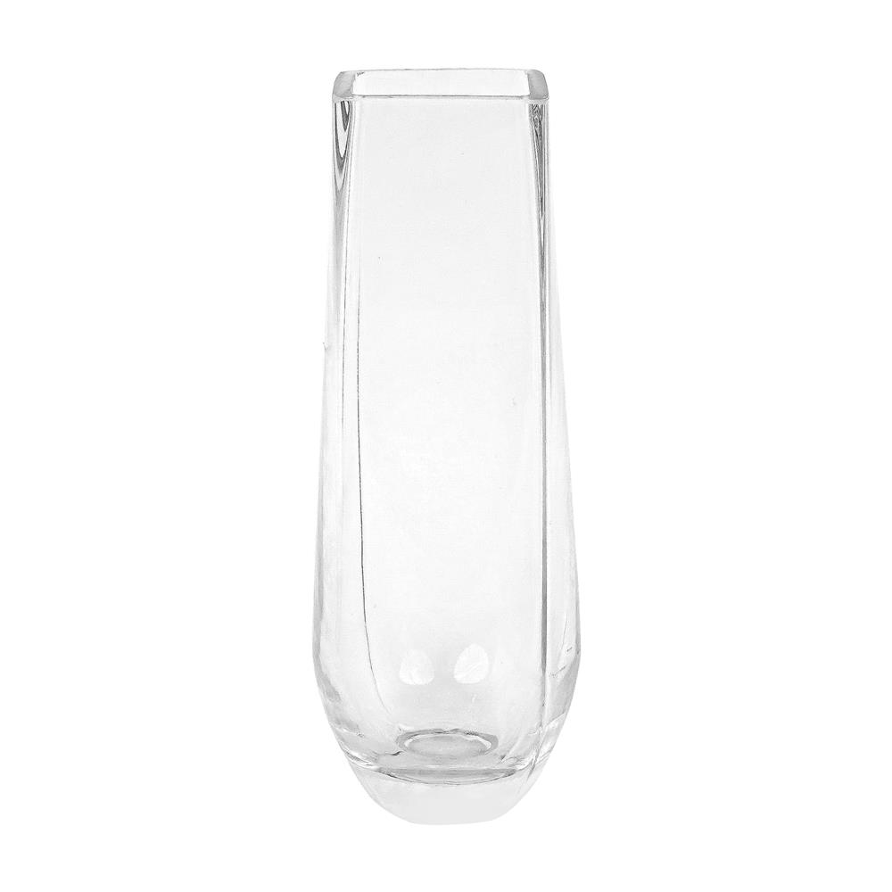 ของตกแต่ง แจกันแก้ว HOME LIVING STYLE HELEN 7.5x20 ซม. สีใส