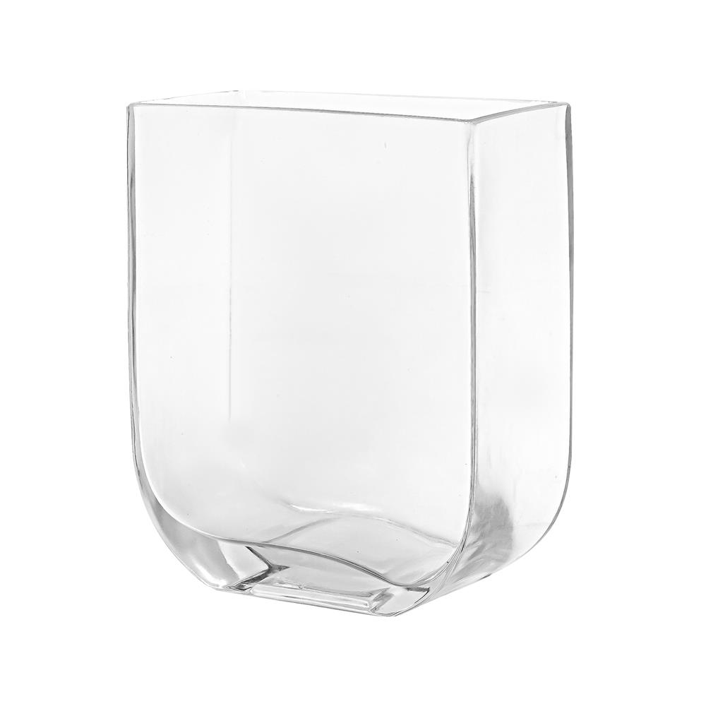 ของตกแต่ง แจกันแก้ว HOME LIVING STYLE HELEN 15x18 ซม. สีใส