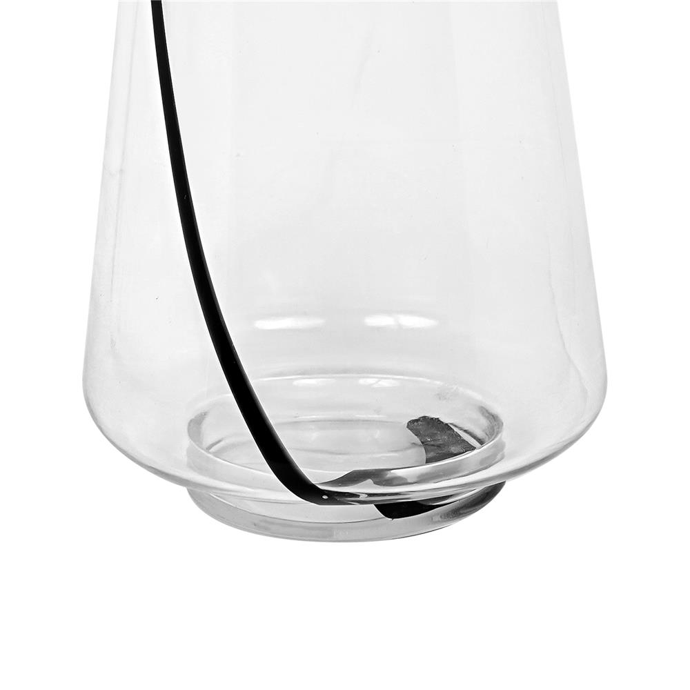 ของตกแต่ง แจกันแก้ว HOME LIVING STYLE DAVID 17x25 ซม. สีใส