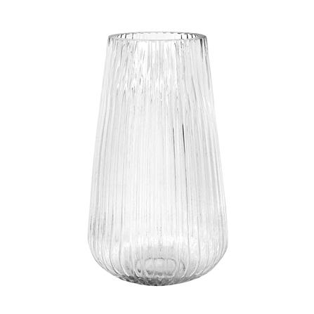 ของตกแต่ง แจกันแก้ว HOME LIVING STYLE VENUS 14x23 ซม. สีใส_0