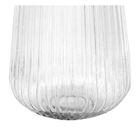 ของตกแต่ง แจกันแก้ว HOME LIVING STYLE VENUS 14x23 ซม. สีใส_2