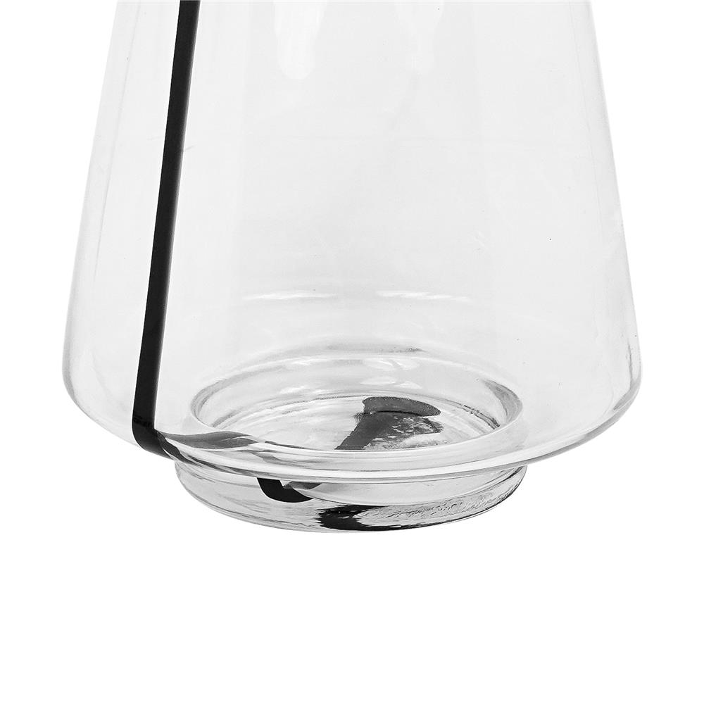 ของตกแต่ง แจกันแก้ว HOME LIVING STYLE DAVID 17x20 ซม. สีใส