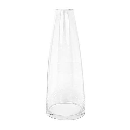 ของตกแต่ง แจกันแก้ว HOME LIVING STYLE BELLA 10x25.5 ซม. สีใส_0