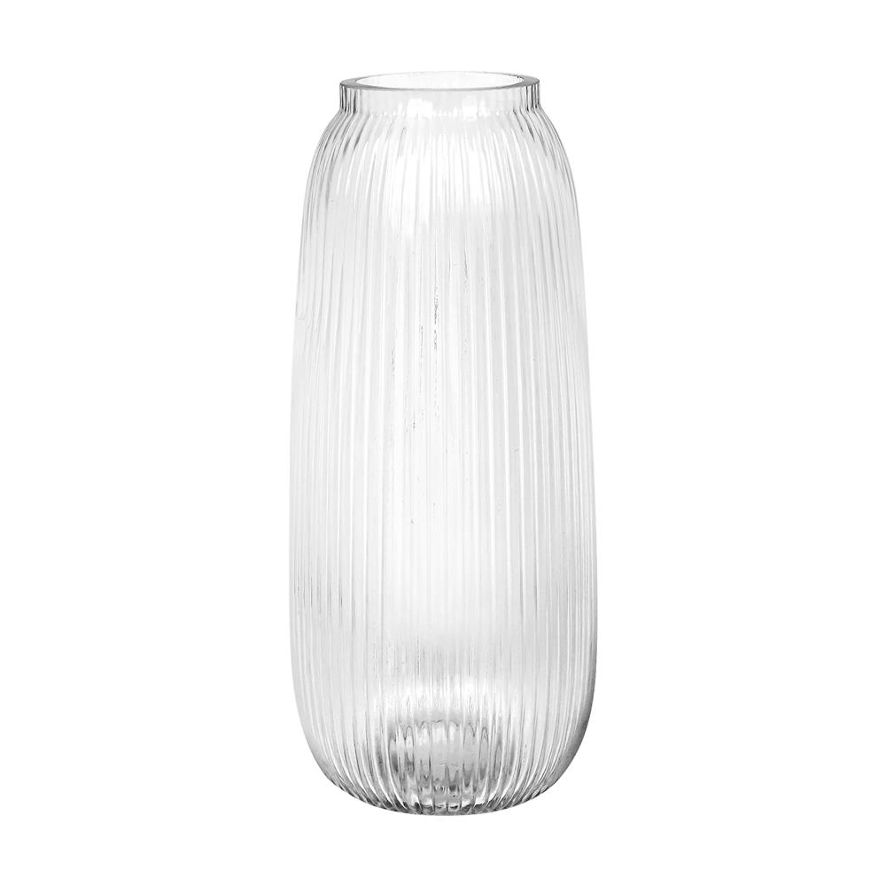 ของตกแต่ง แจกันแก้ว HOME LIVING STYLE VENUS 13x30 ซม. สีใส