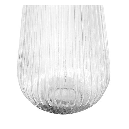 ของตกแต่ง แจกันแก้ว HOME LIVING STYLE VENUS 14x30 ซม. สีใส_2