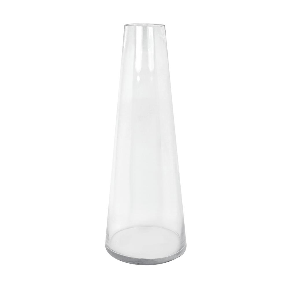 ของตกแต่ง แจกันแก้ว HOME LIVING STYLE BELLA 15x40 ซม. สีใส