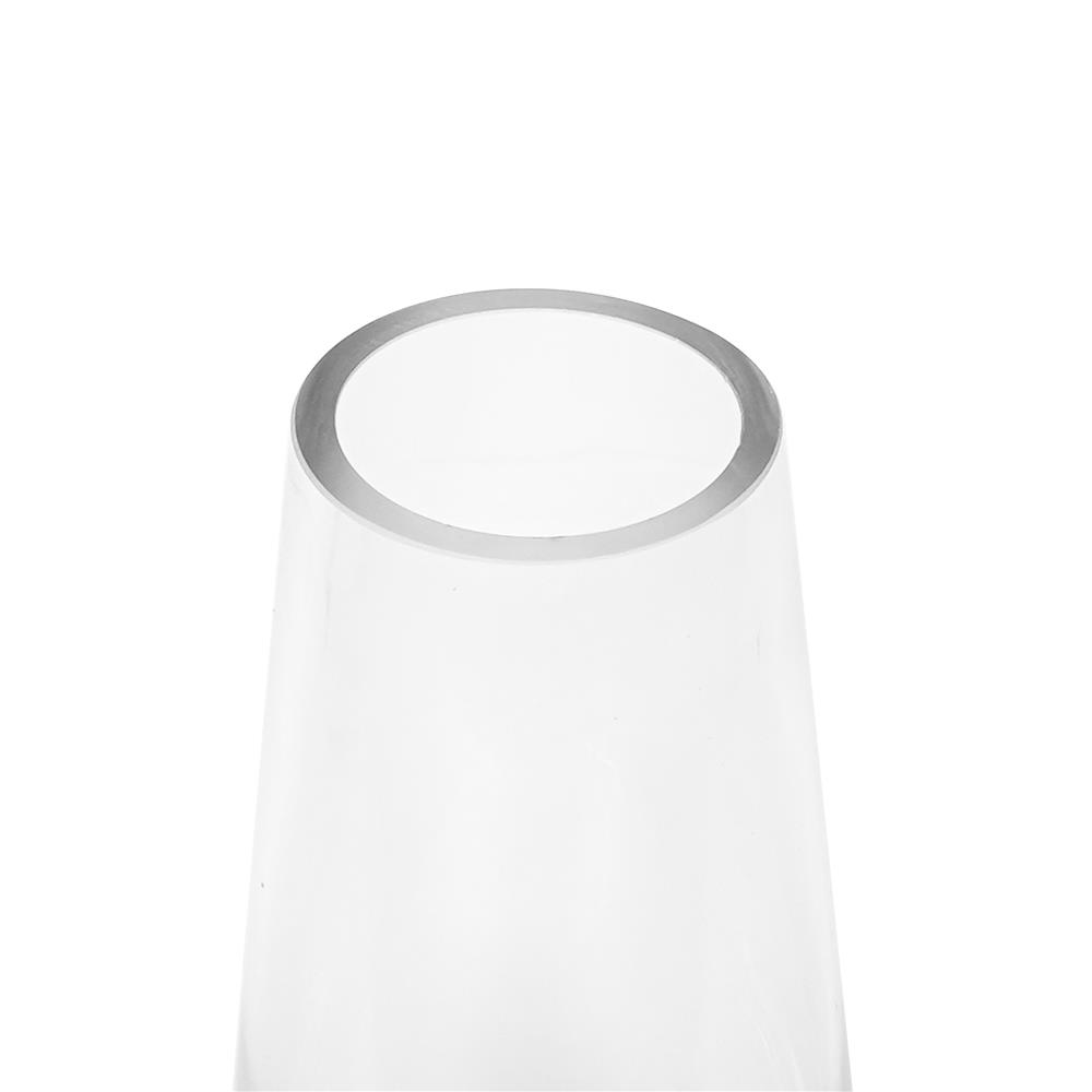 ของตกแต่ง แจกันแก้ว HOME LIVING STYLE BELLA 10.5x18 ซม. สีใส