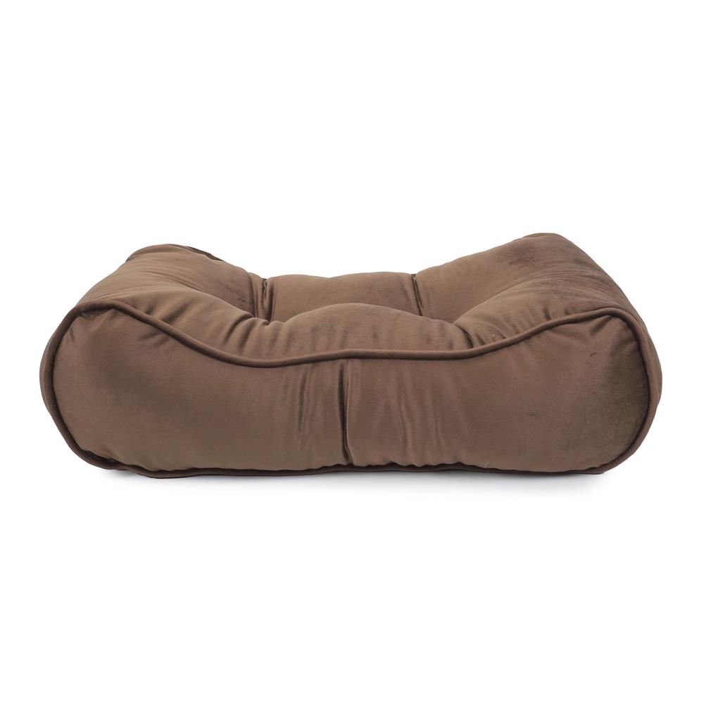 เบาะรองหลัง HOME LIVING STYLE RESTY 18x10 นิ้ว สีน้ำตาล