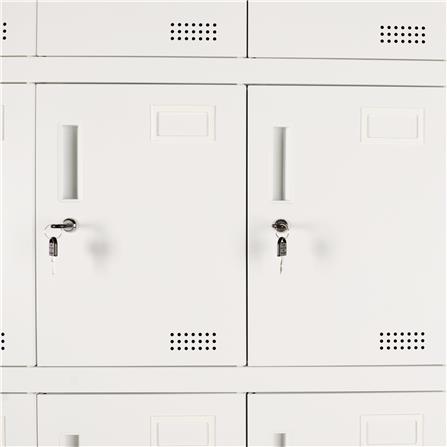 ตู้ล็อกเกอร์ 12 ประตู FURDINI KULLEN FYD-LK-12 90 ซม. สีขาว_5