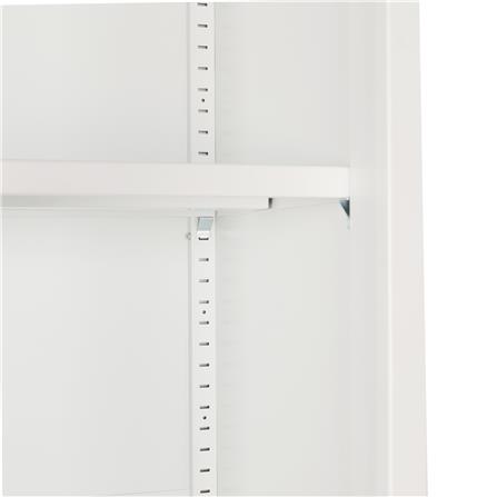 ตู้เหล็กสูง บานเลื่อนกระจก FURDINI KULLEN FYD-W016 90 ซม. สีขาว_6