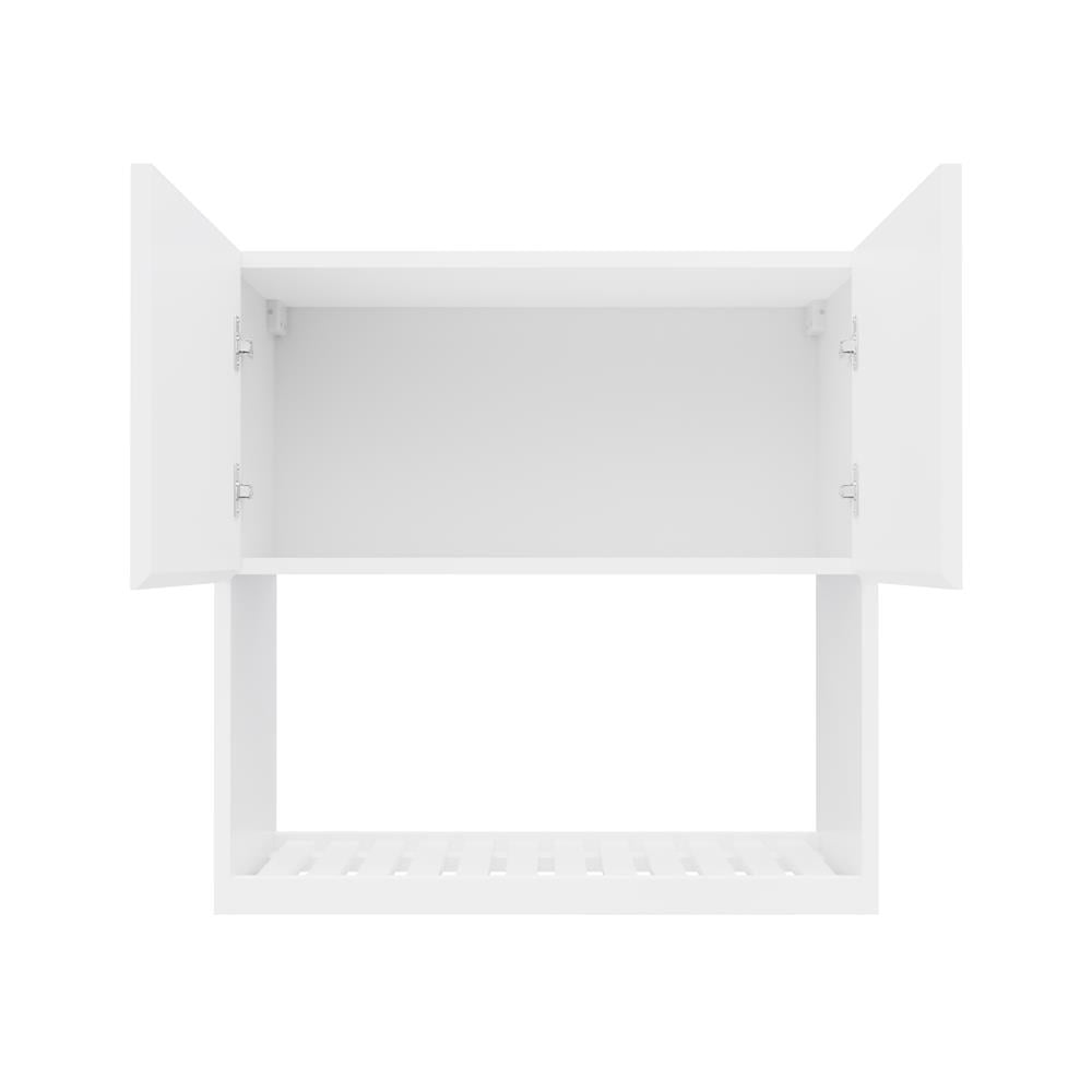 ตู้แขวนคว่ำจาน JUPITER GRAND WHITE 80x80 ซม.