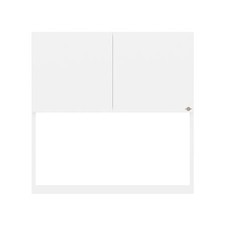 ตู้แขวนคว่ำจาน JUPITER GRAND WHITE 80x80 ซม._0