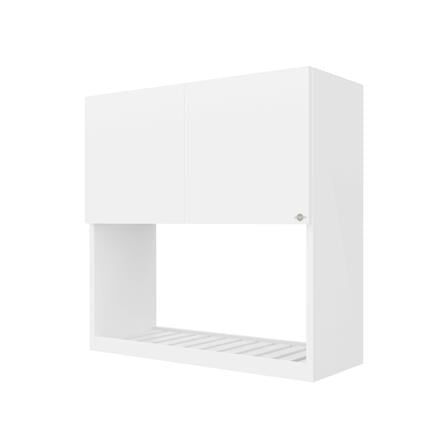 ตู้แขวนคว่ำจาน JUPITER GRAND WHITE 80x80 ซม._1